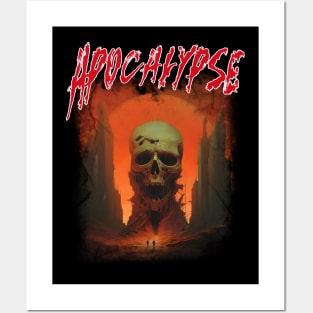 Apocalypse Death Skull End Times Posters and Art